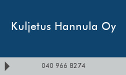 Kuljetus Hannula Oy logo